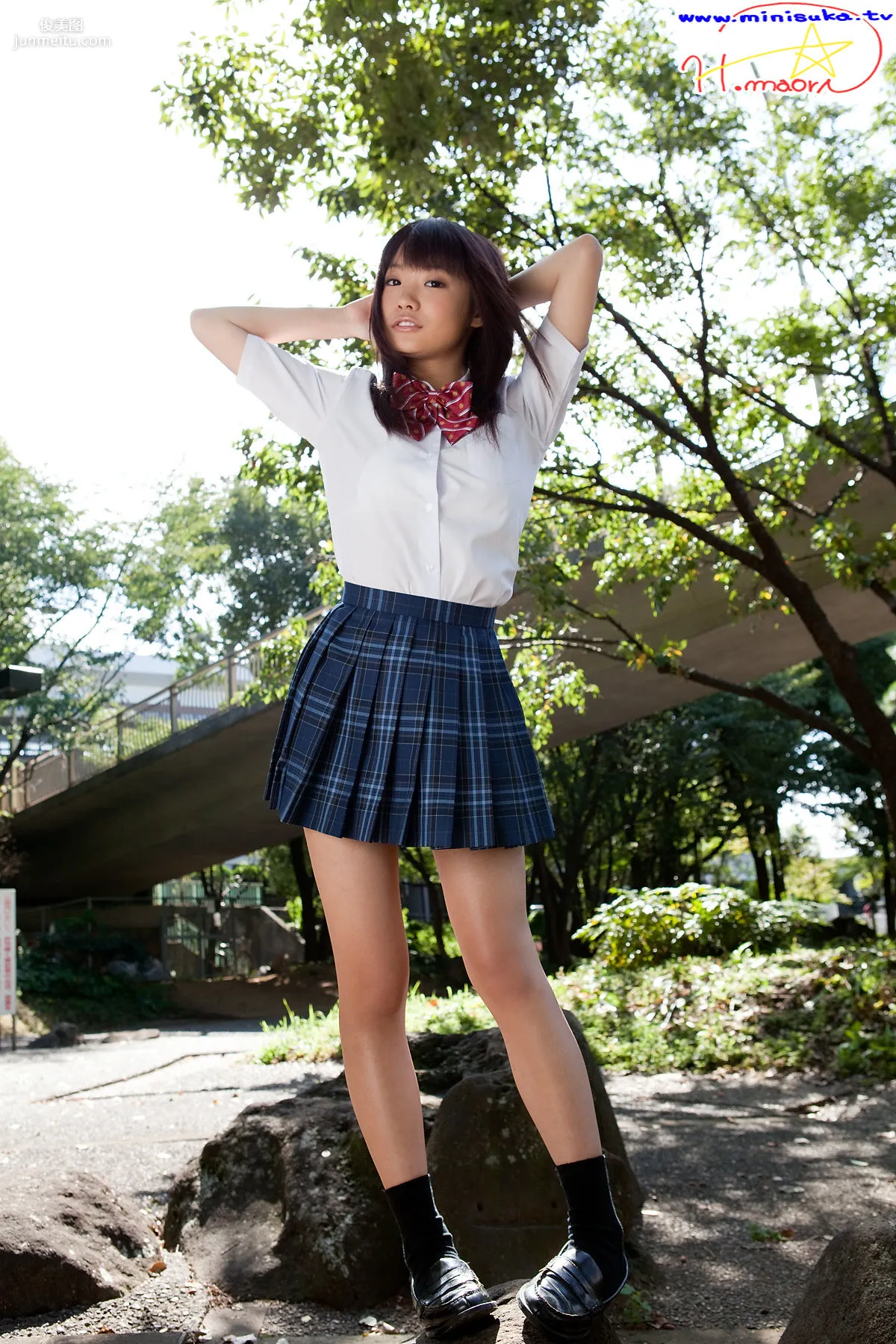 星乃まおり Maori Hoshino 第一部 [Minisuka.tv] Regular Gallery 寫真集 124
