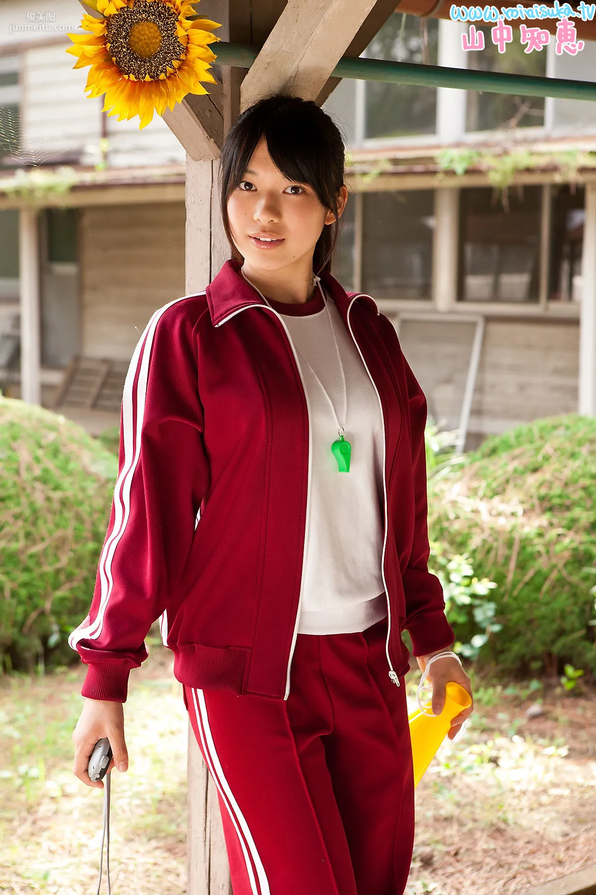 山中知恵《夏少女》 [Minisuka.tv] 写真集10