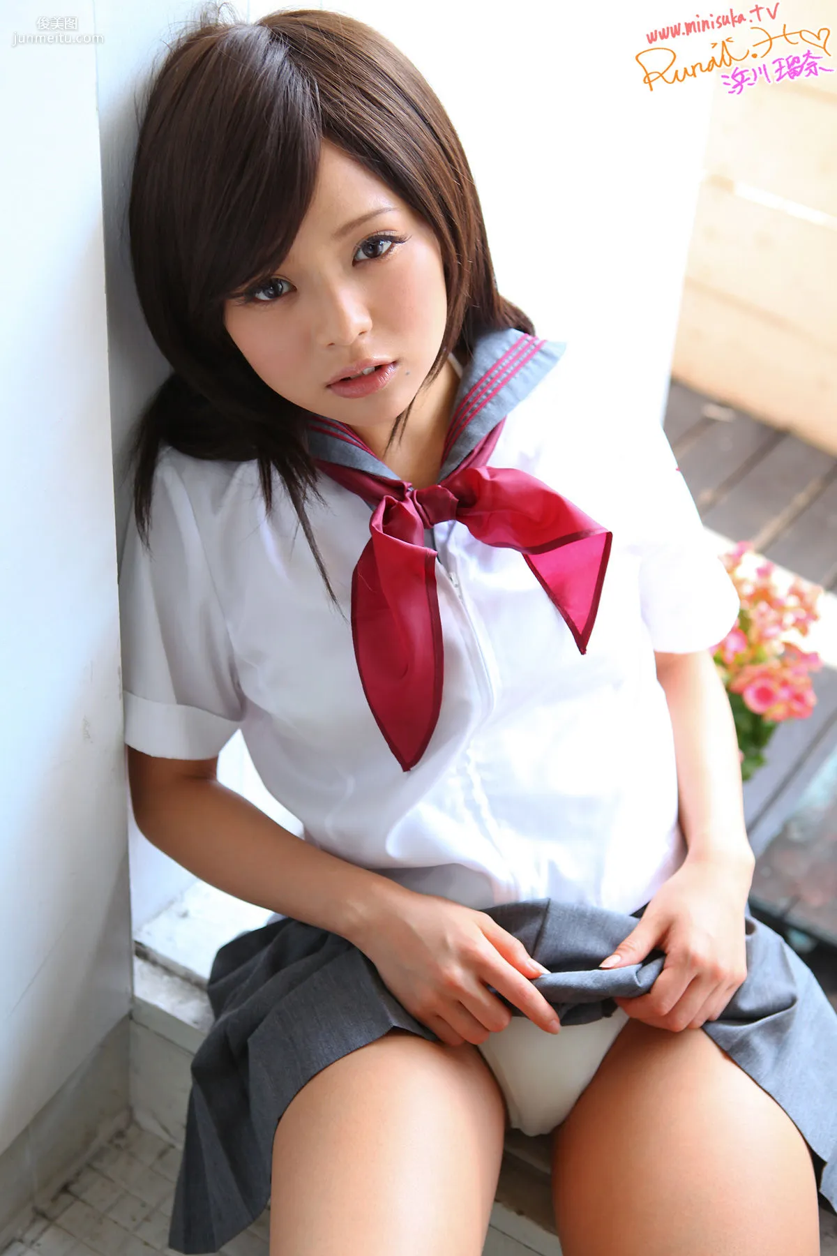浜川瑠奈 Runa Hamakawa 第七部 [Minisuka.tv] Dream Gallery 寫真集 67