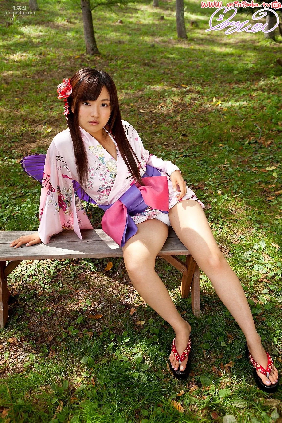 山中真由美《花鳥風月～NEOホワイトレーベル》 [Minisuka.tv] 寫真集 50