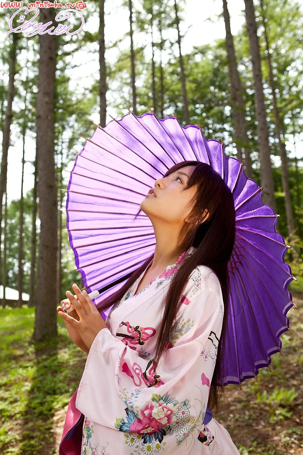 山中真由美《花鳥風月～NEOホワイトレーベル》 [Minisuka.tv] 寫真集 45
