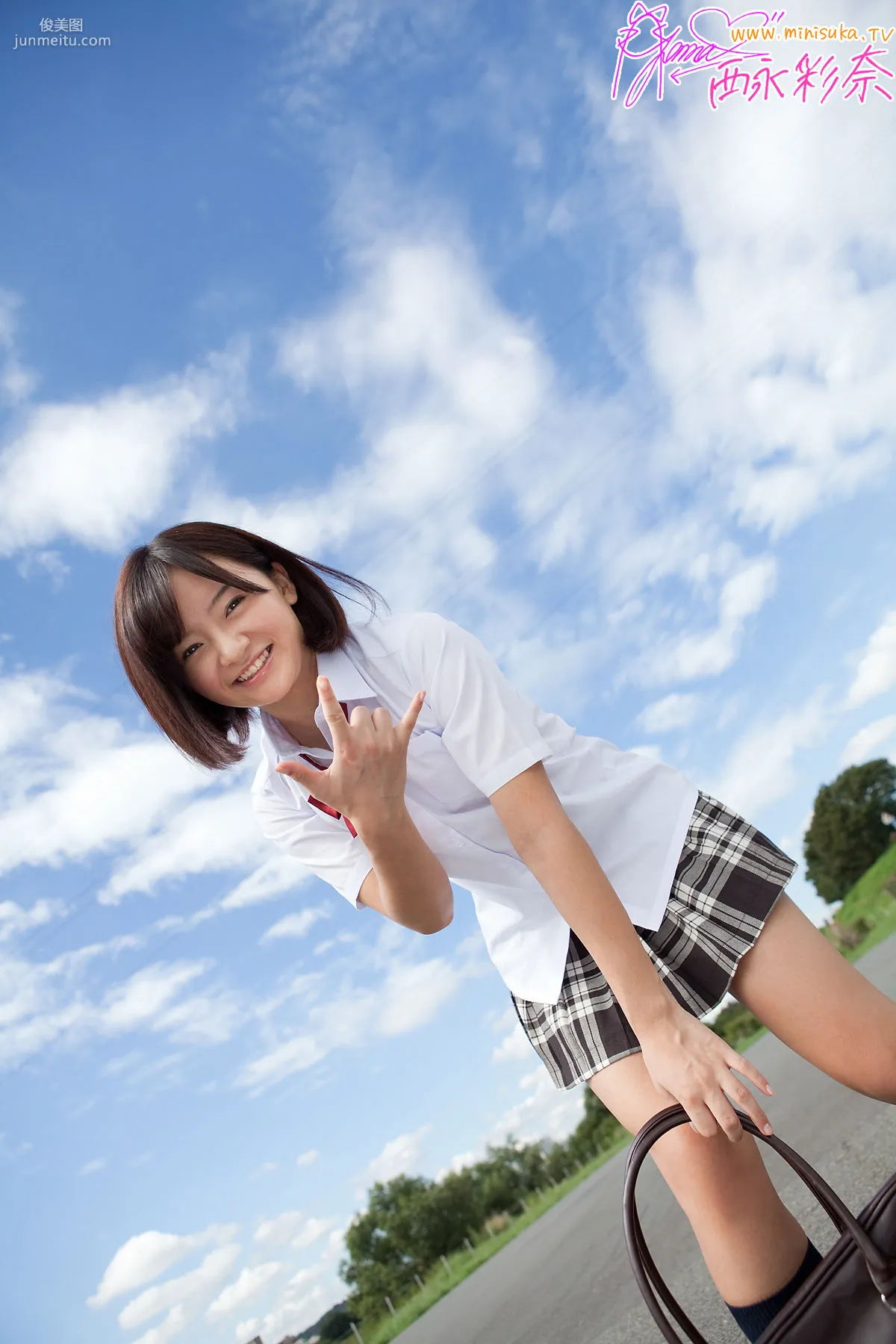 西永彩奈 Ayana Nishinaga 第十部 [Minisuka.tv] Secret Gallery 寫真集 36