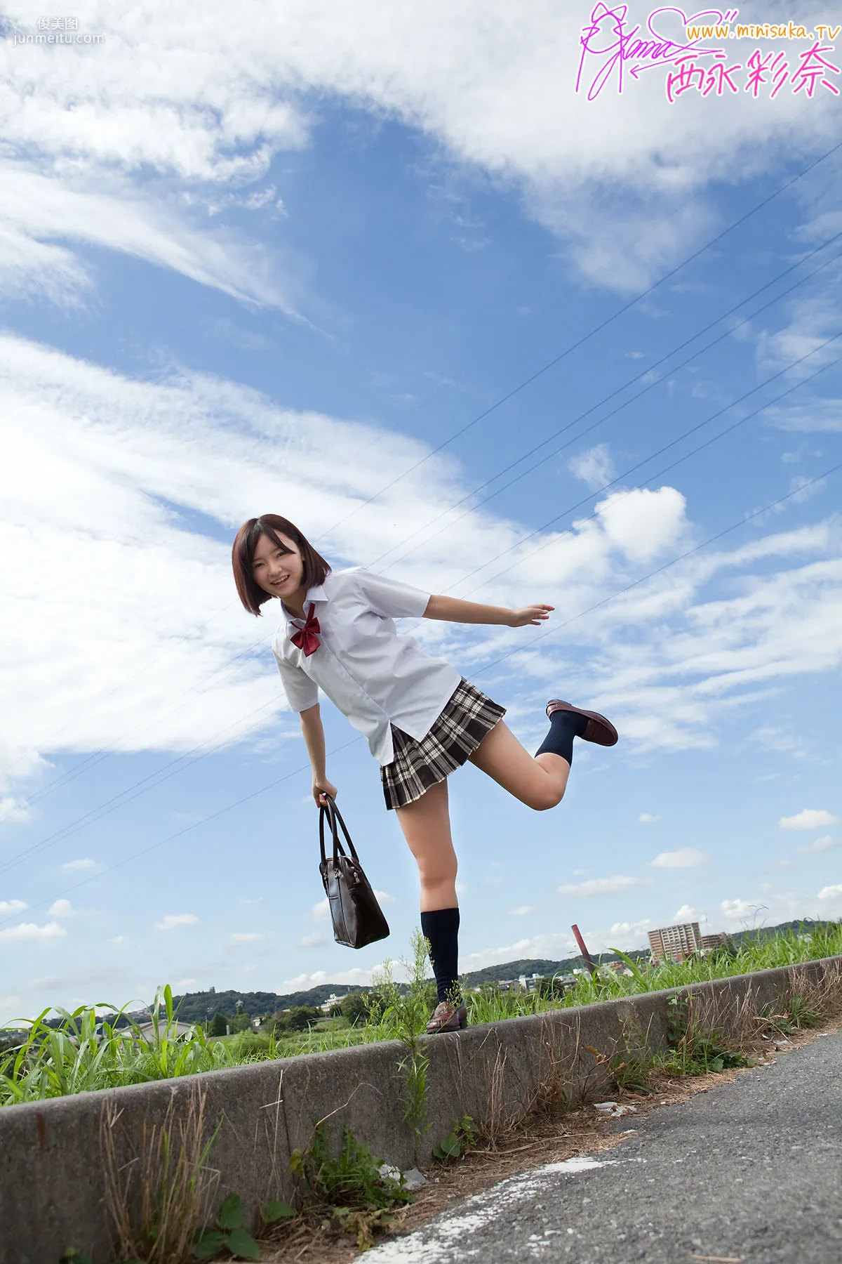 西永彩奈 Ayana Nishinaga 第十部 [Minisuka.tv] Secret Gallery 寫真集 23