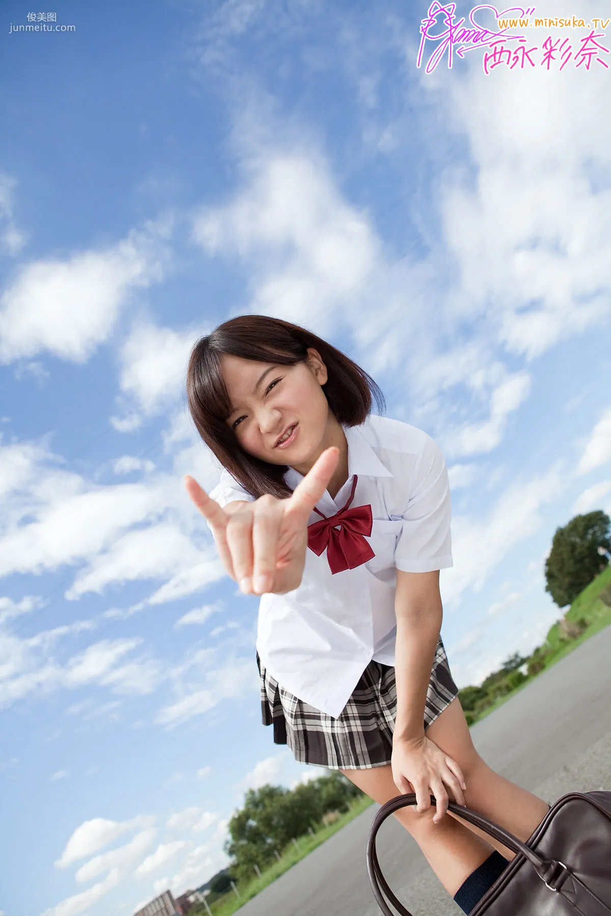 西永彩奈 Ayana Nishinaga 第十部 [Minisuka.tv] Secret Gallery 寫真集 35