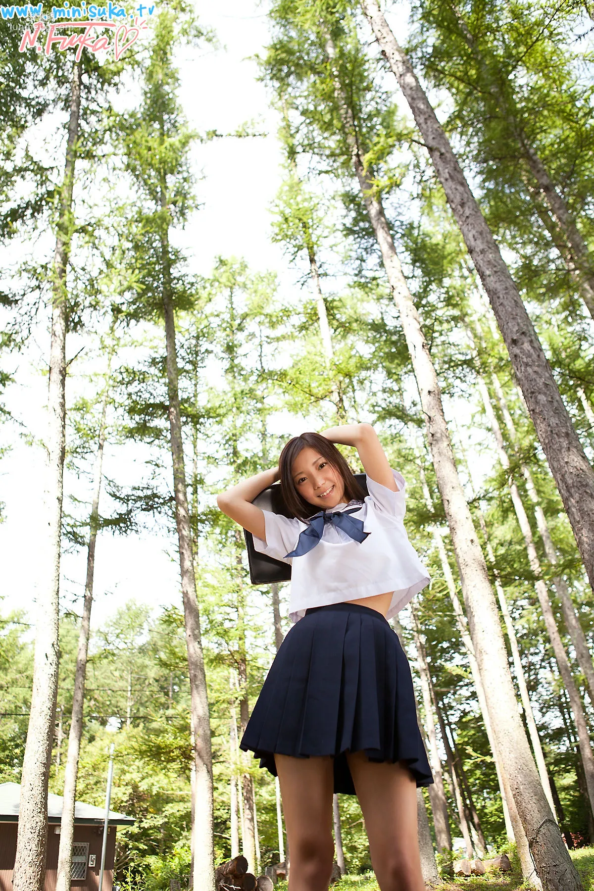 西浜ふうか Fuuka Nishihama 第七部 [Minisuka.tv] 寫真集 104