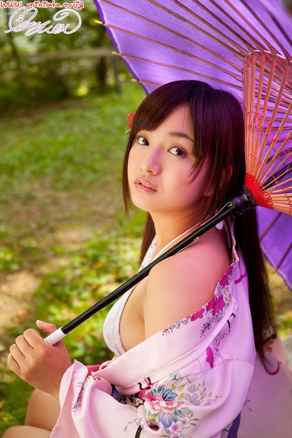 山中真由美《花鳥風月～NEOホワイトレーベル》 [Minisuka.tv] 寫真集 55