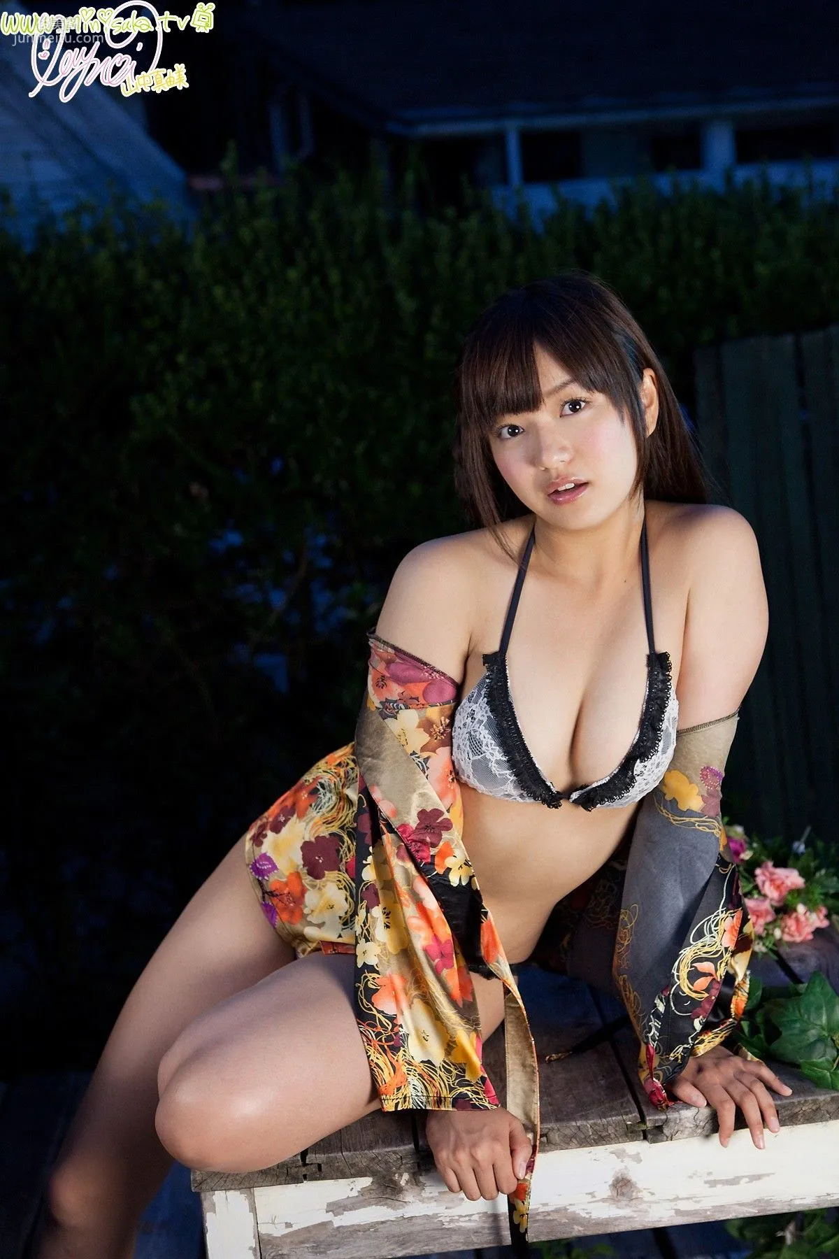 山中真由美《花鳥風月～NEOホワイトレーベル》 [Minisuka.tv] 寫真集 8