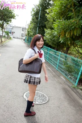 西永彩奈 Ayana Nishinaga 第十部 [Minisuka.tv] Secret Gallery 寫真集