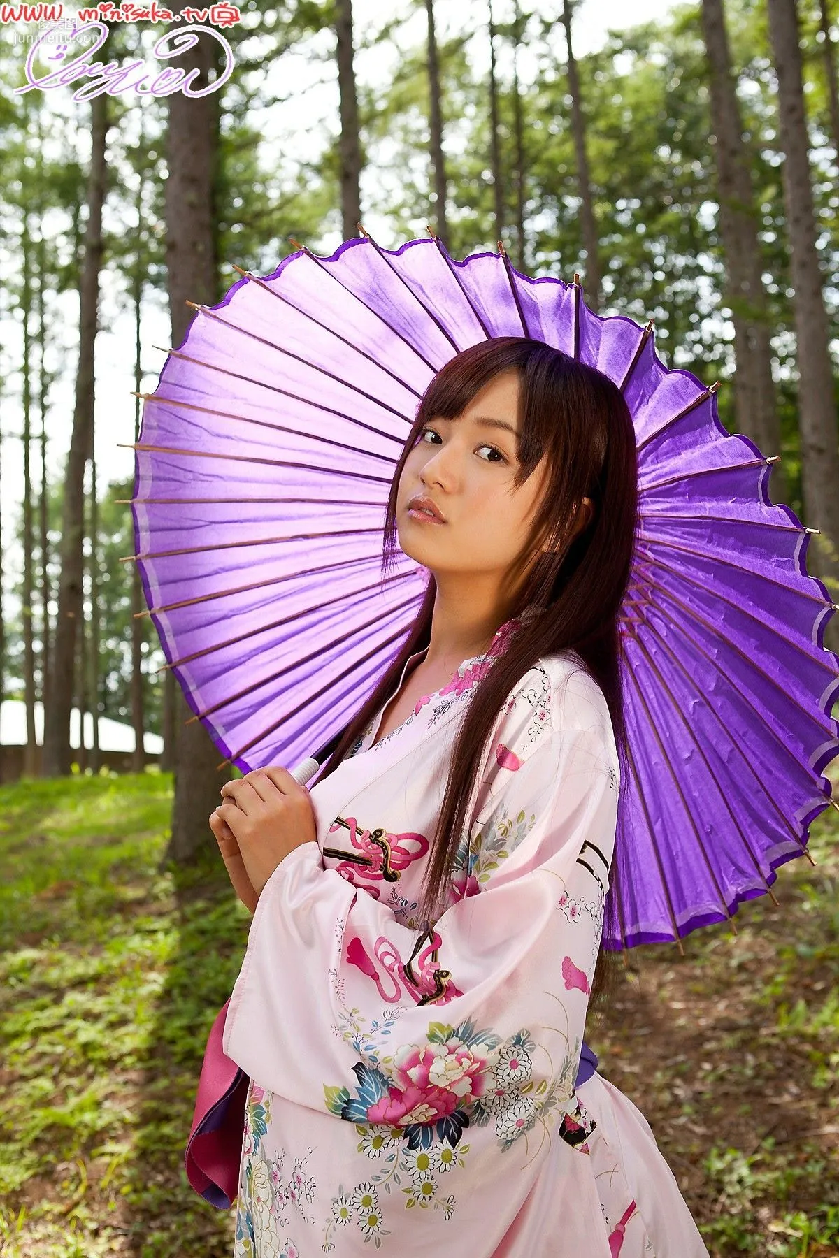 山中真由美《花鳥風月～NEOホワイトレーベル》 [Minisuka.tv] 寫真集 44