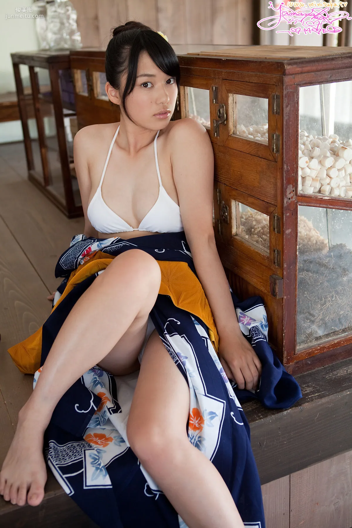 山中知恵 Tomoe Yamanaka 第八部 [Minisuka.tv] Secret Gallery 寫真集 44