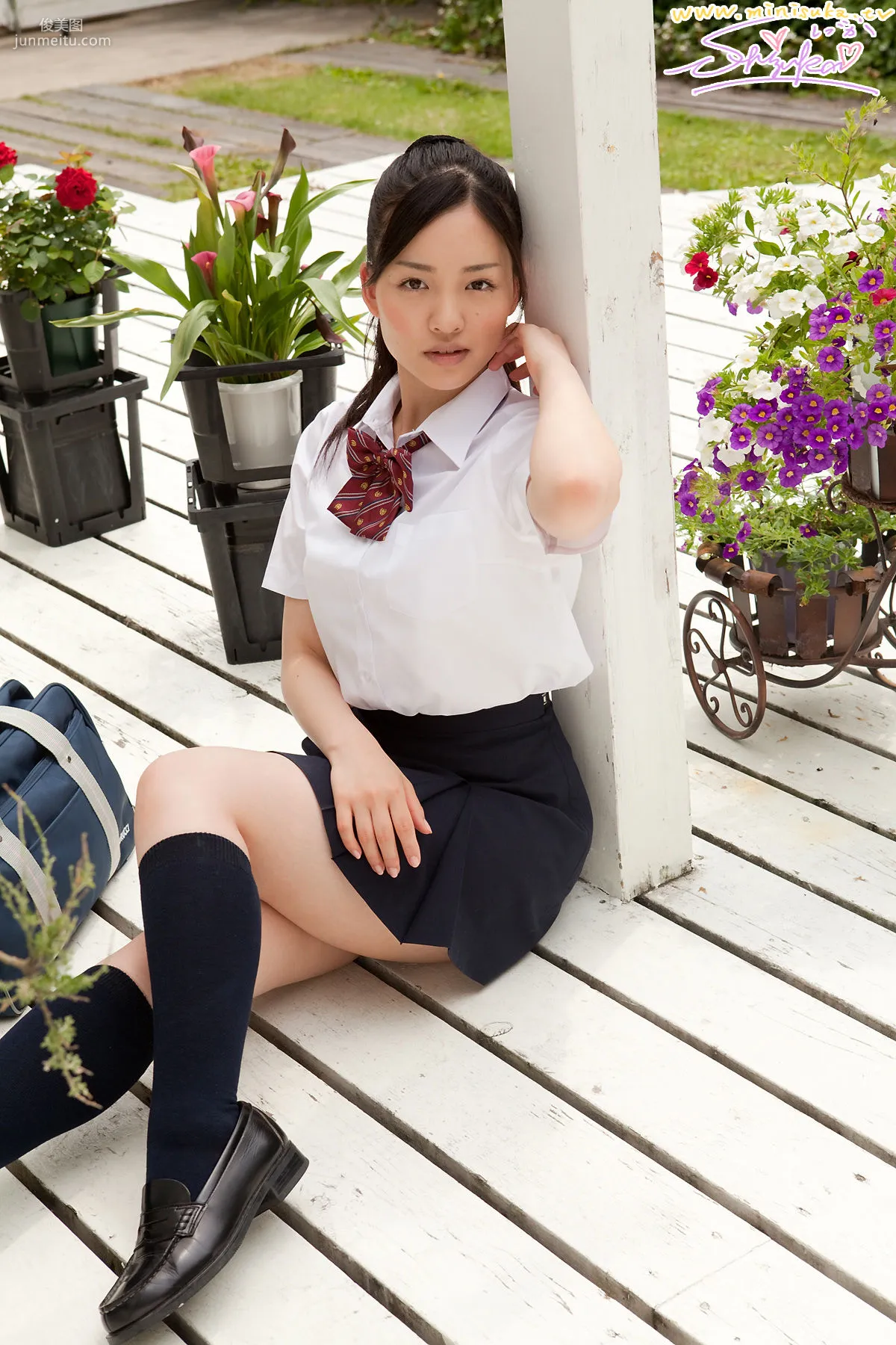 しづか Shizuka 第四部 [Minisuka.tv] 现役女子高生 写真集59