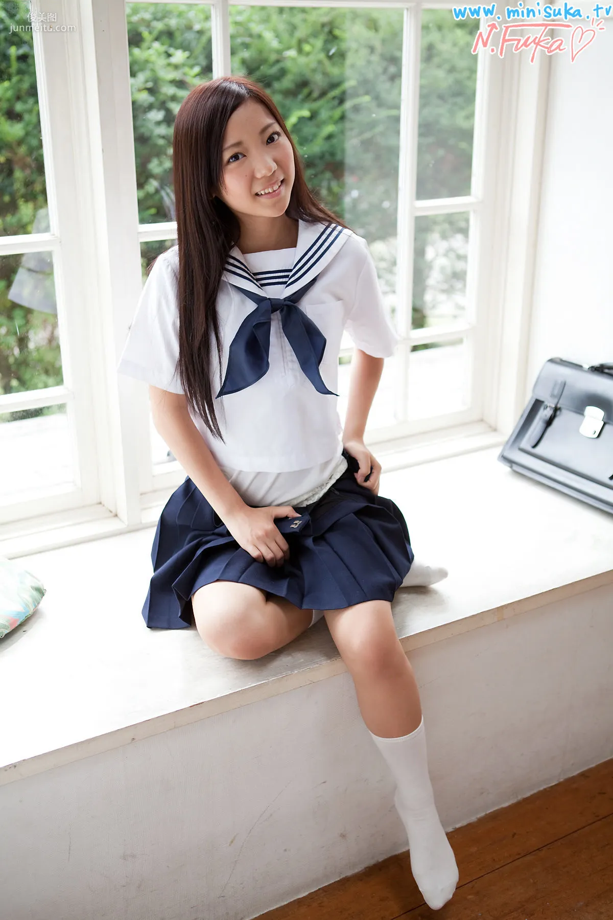 西浜ふうか Fuuka Nishihama 第七部 [Minisuka.tv] 寫真集 55