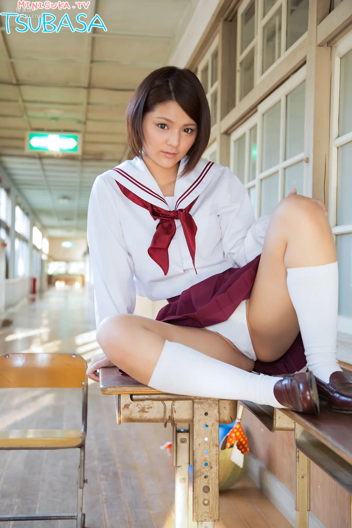 秋本翼 Tsubasa Akimoto 第八部 [Minisuka.tv] Special Gallery 寫真集 108