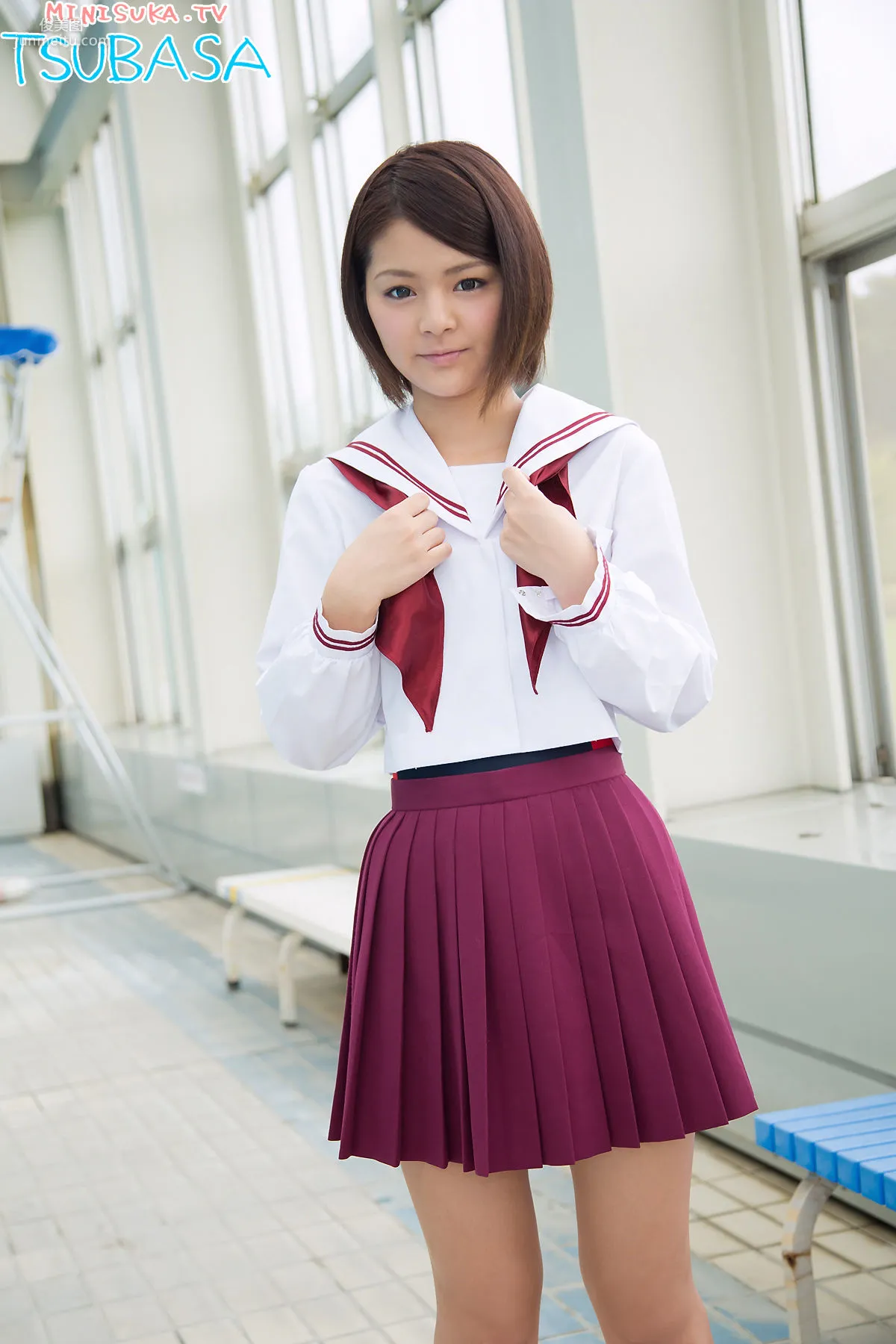秋本翼 Tsubasa Akimoto 第八部 [Minisuka.tv] Special Gallery 寫真集 88