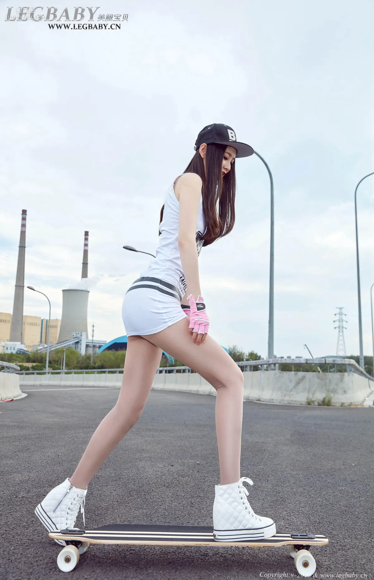 潇潇《单板女神》 [Legbaby美腿宝贝] V028 写真集11