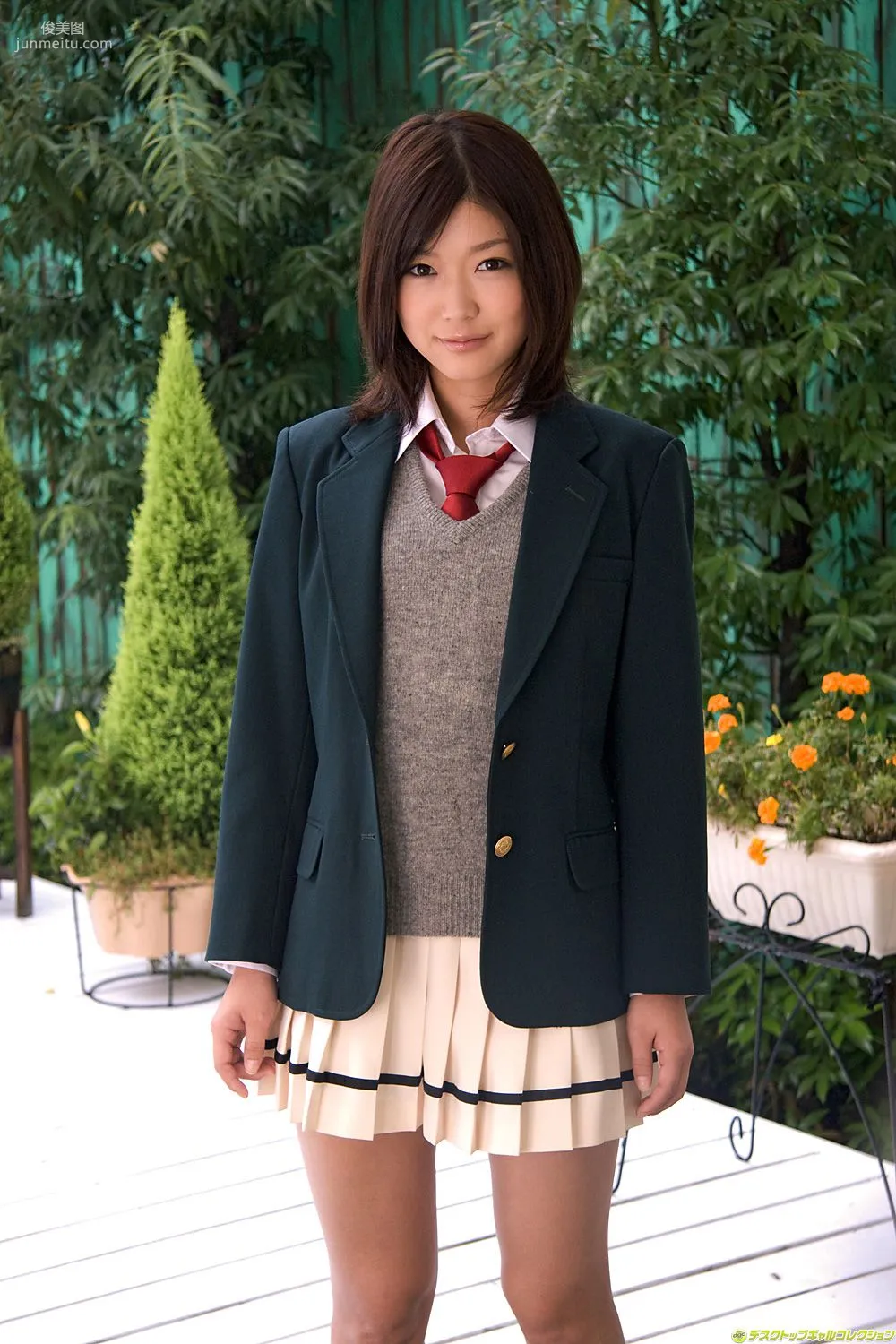 [DGC] NO.664 Noriko Kijima Uniform Beautiful Girl Paradise Photo Set photo 16