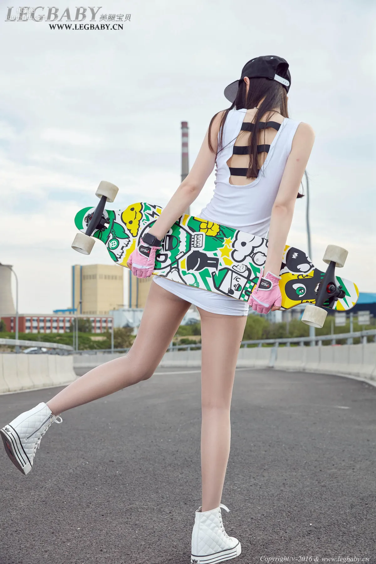 潇潇《单板女神》 [Legbaby美腿宝贝] V028 写真集19
