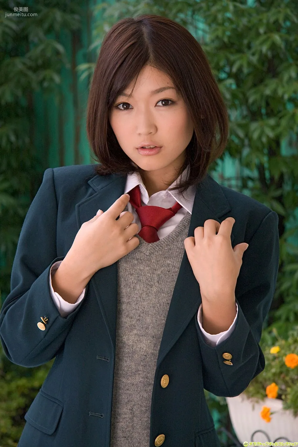 [DGC] NO.664 Noriko Kijima Uniform Beautiful Girl Paradise Photo Set photo 18
