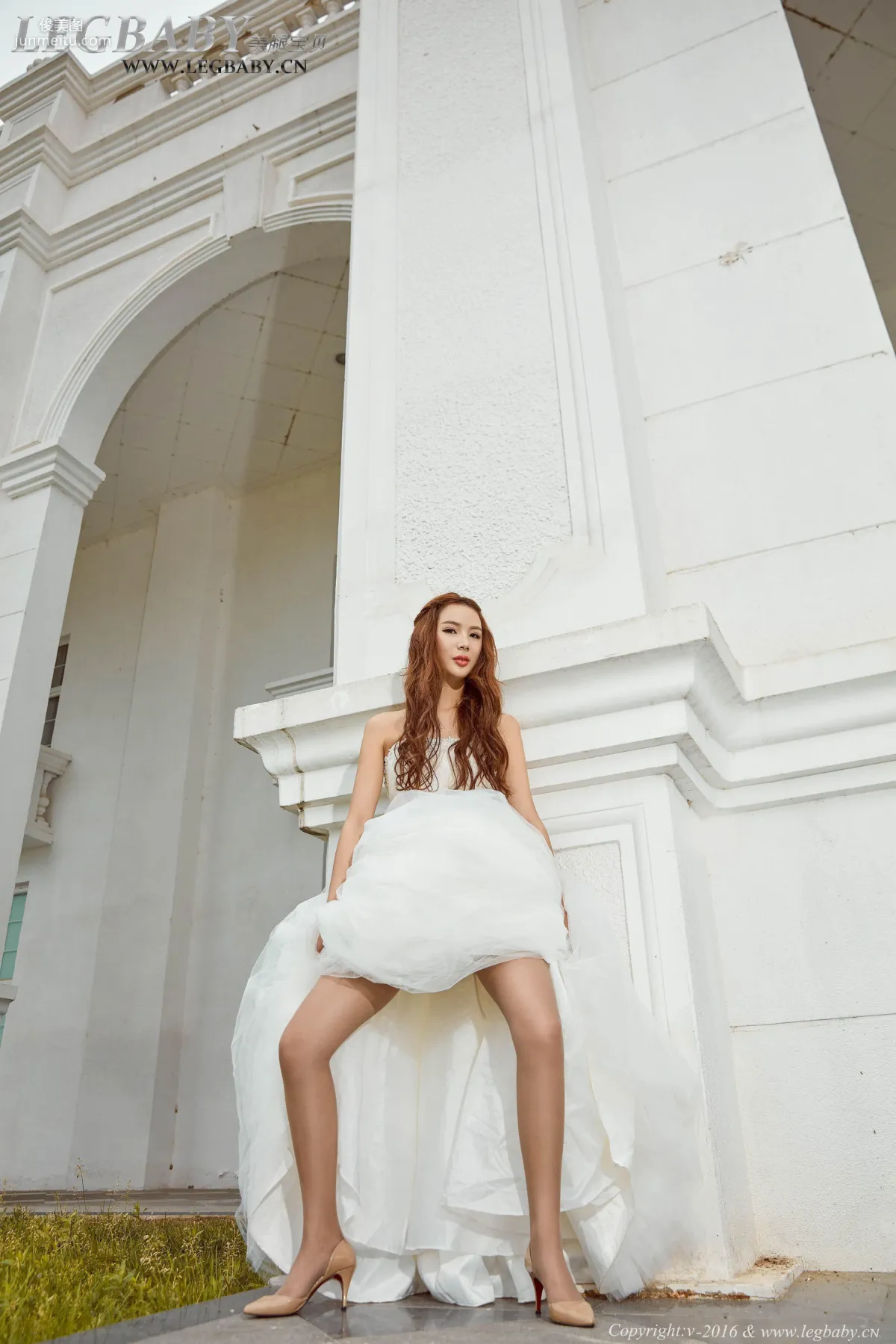 Lin Jing Stockings Bride [Leg Babes] V023 Photo Set photo 6