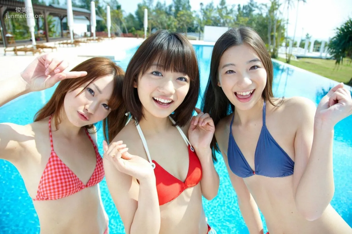森田涼花、足立梨花、桃瀬美咲 [WPB-net] EX18 寫真集 37