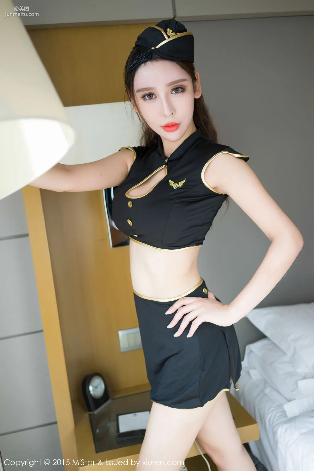 Yang Nuoyi Uniform + Sexy Lingerie [MiStar] Vol.053 Photo Set photo 14