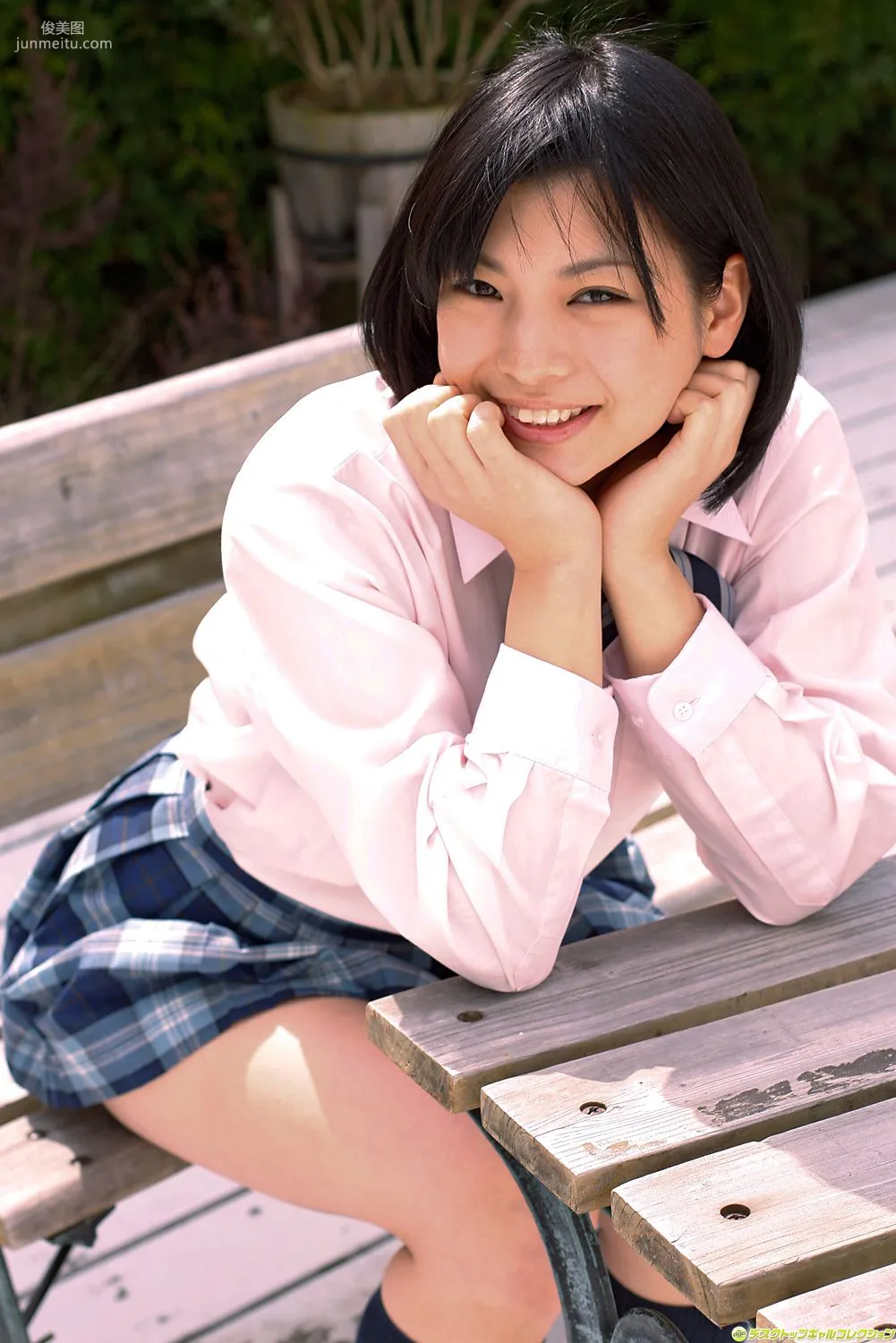 [DGC] NO.721 Natsuki Miyazaki Uniform Beautiful Girl Paradise Photo Set photo 11