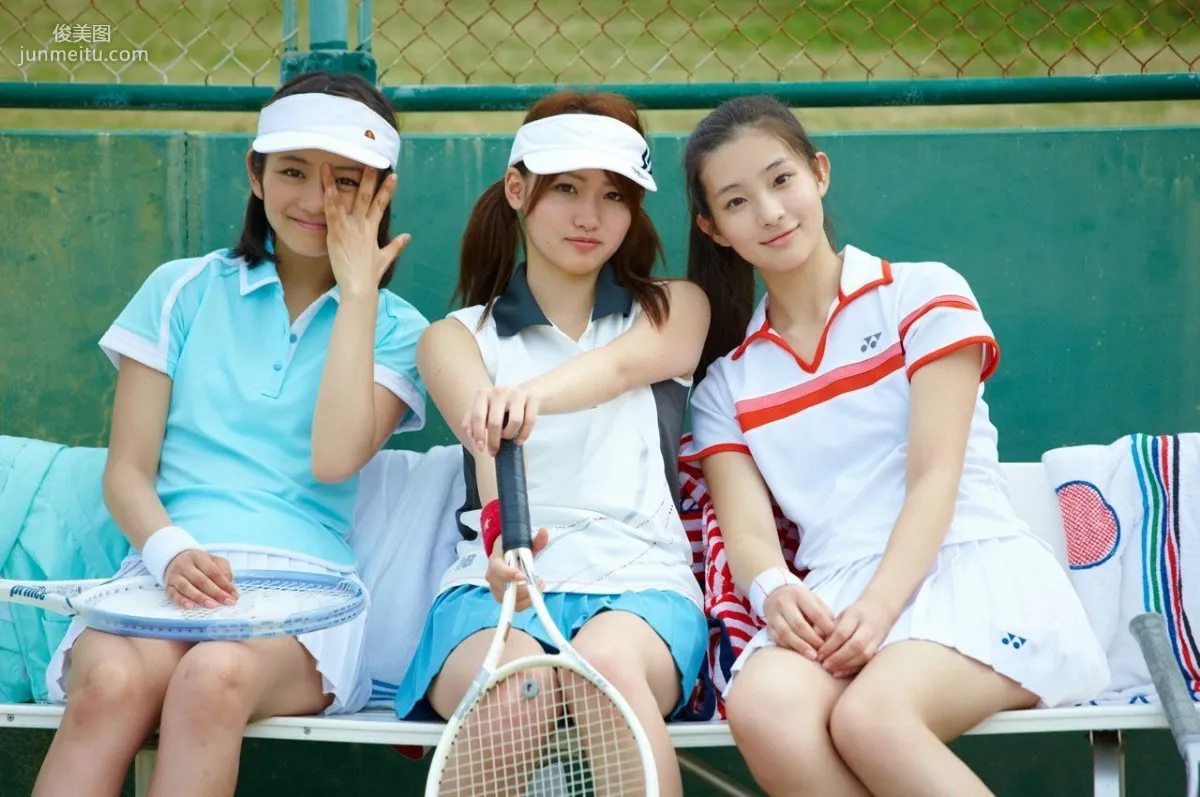 森田涼花、足立梨花、桃瀬美咲 [WPB-net] EX18 寫真集 7