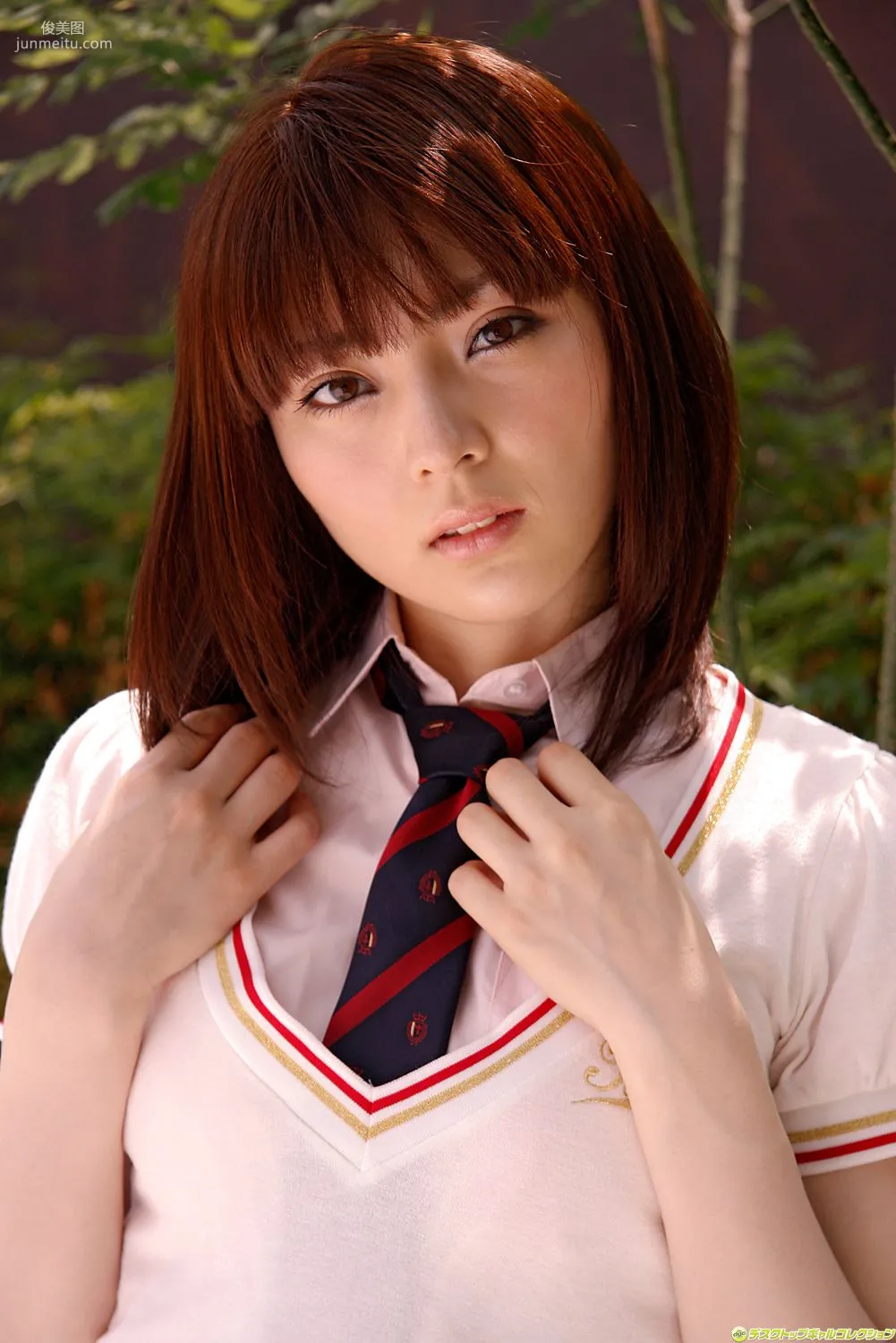 [DGC] NO.744 Yuyuko Kobashikawa, School Uniform Beautiful Girl Paradise Photo Set photo 18