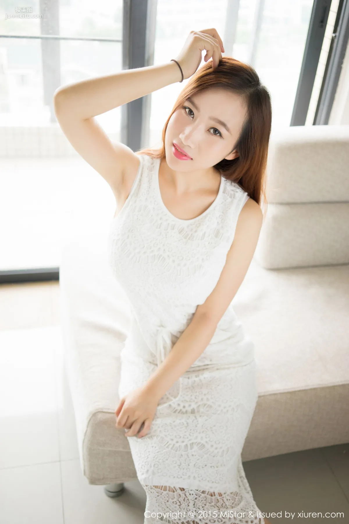 Min Ni Mily, Proud Big Bust Too Eye-Catching~ [MiStar] Vol.007 Photo Set photo 5