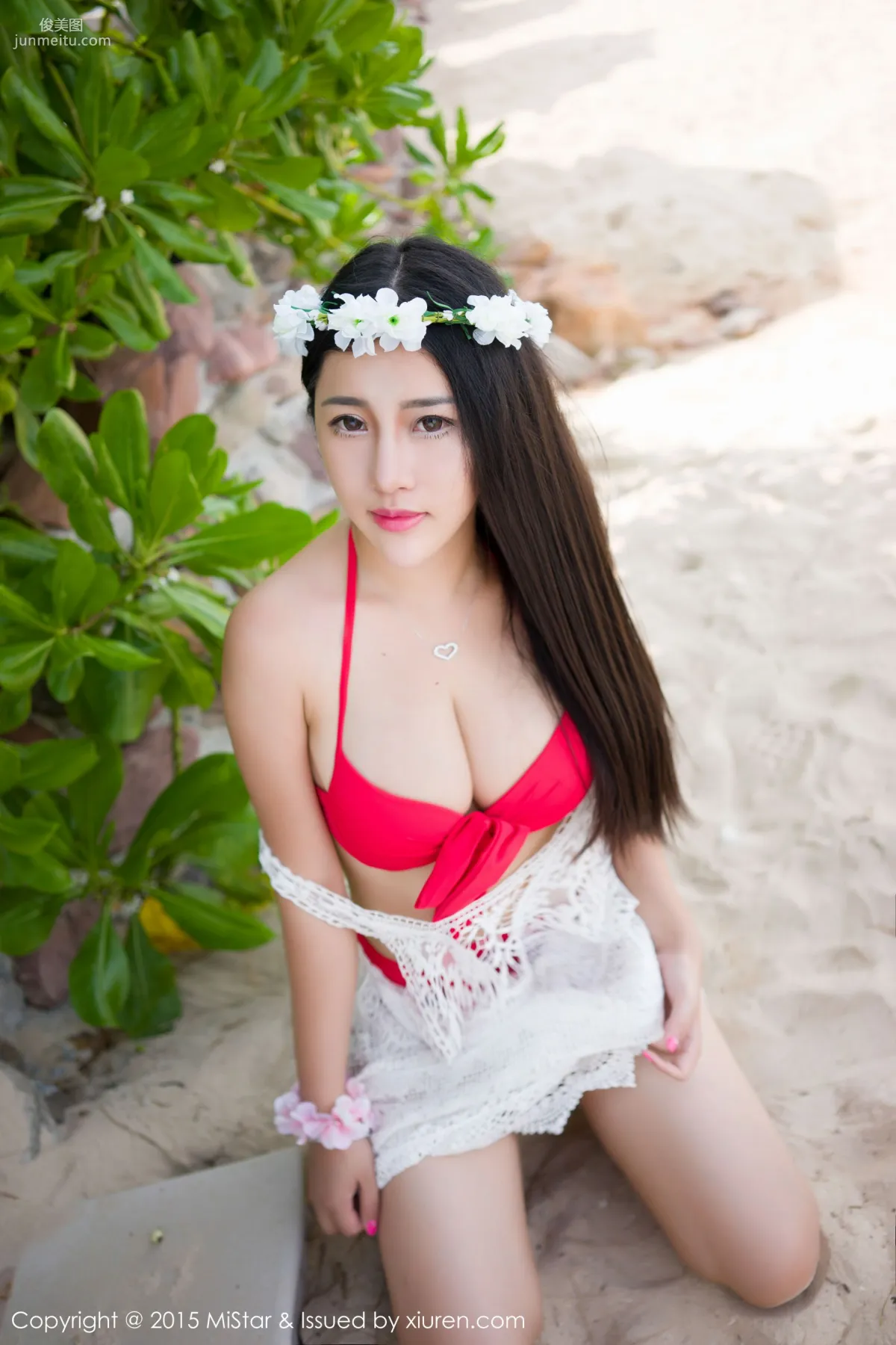 Chen Jiajia, Phuket Travel Shoot, Sailor Suit Swimsuit + Bikini [MiStar] Vol.038 Photo Set photo 49