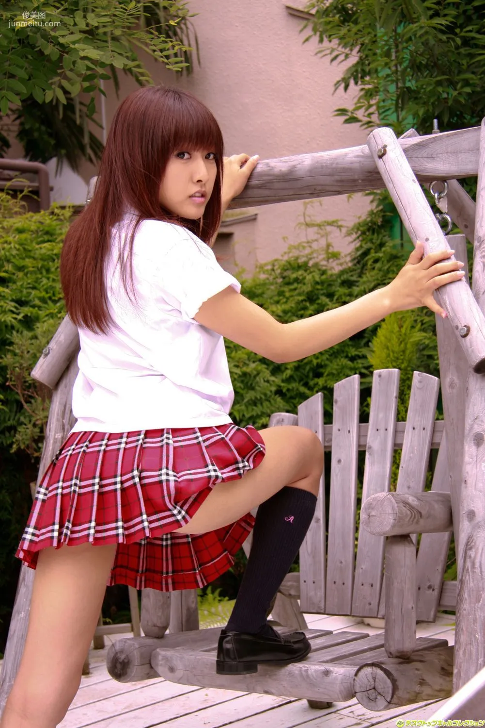[DGC] NO.755 Megumi Fukunaga Uniform Beautiful Girl Paradise Photo Set photo 20
