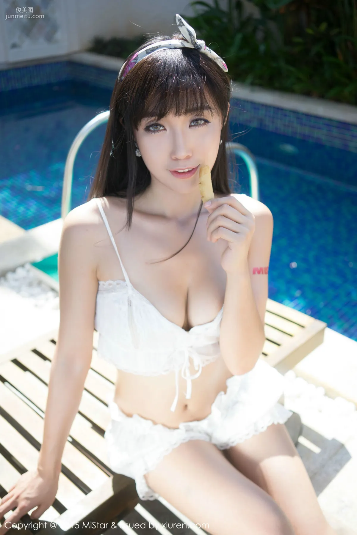 Ashely Lili "Sanya Travel Shoot" Sexy Maid + Beach Series [MiStar] Vol.018 Photo Set photo 28