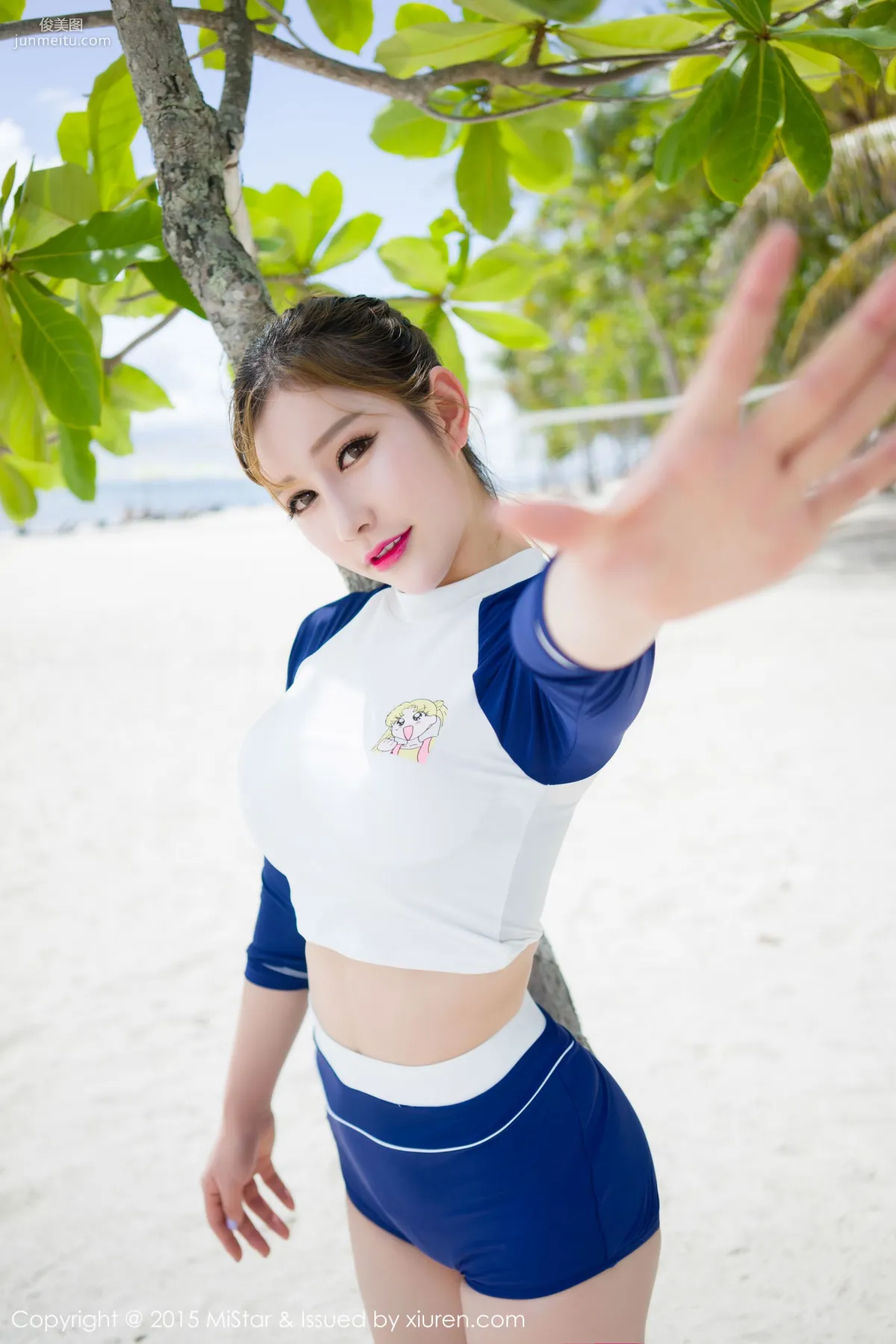 Yu Ji Una Bohol Travel Shoot Beach 2 Swimsuits [MiStar] Vol.049 Photo Set photo 3