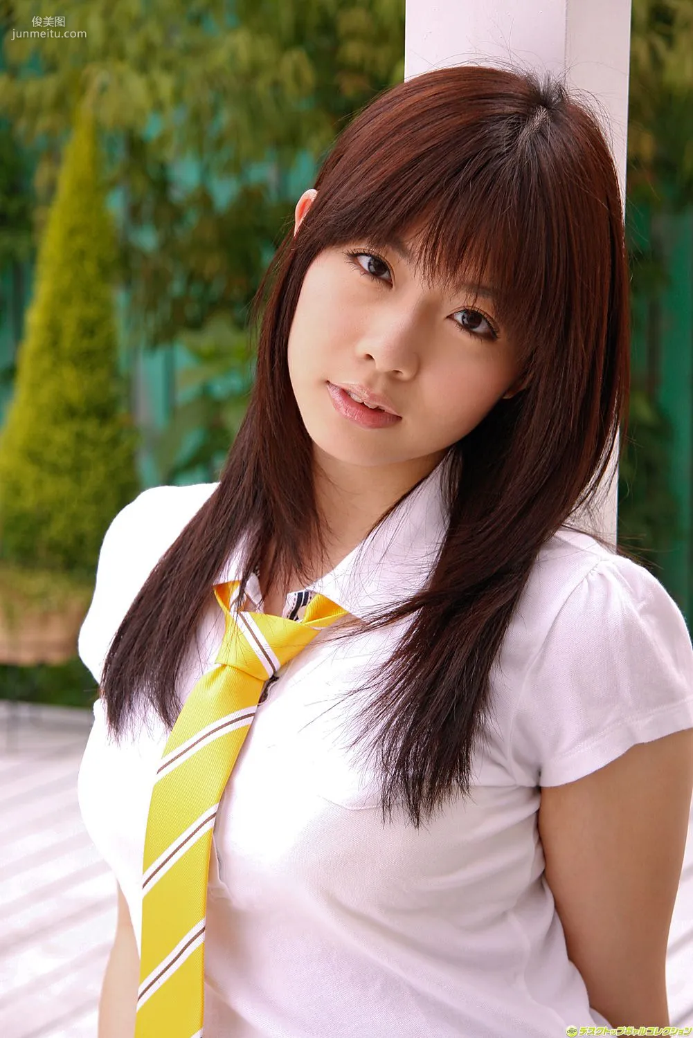 [DGC] NO.743 Mikuru Uchino, Uniform Beautiful Girl Paradise Photo Set photo 8