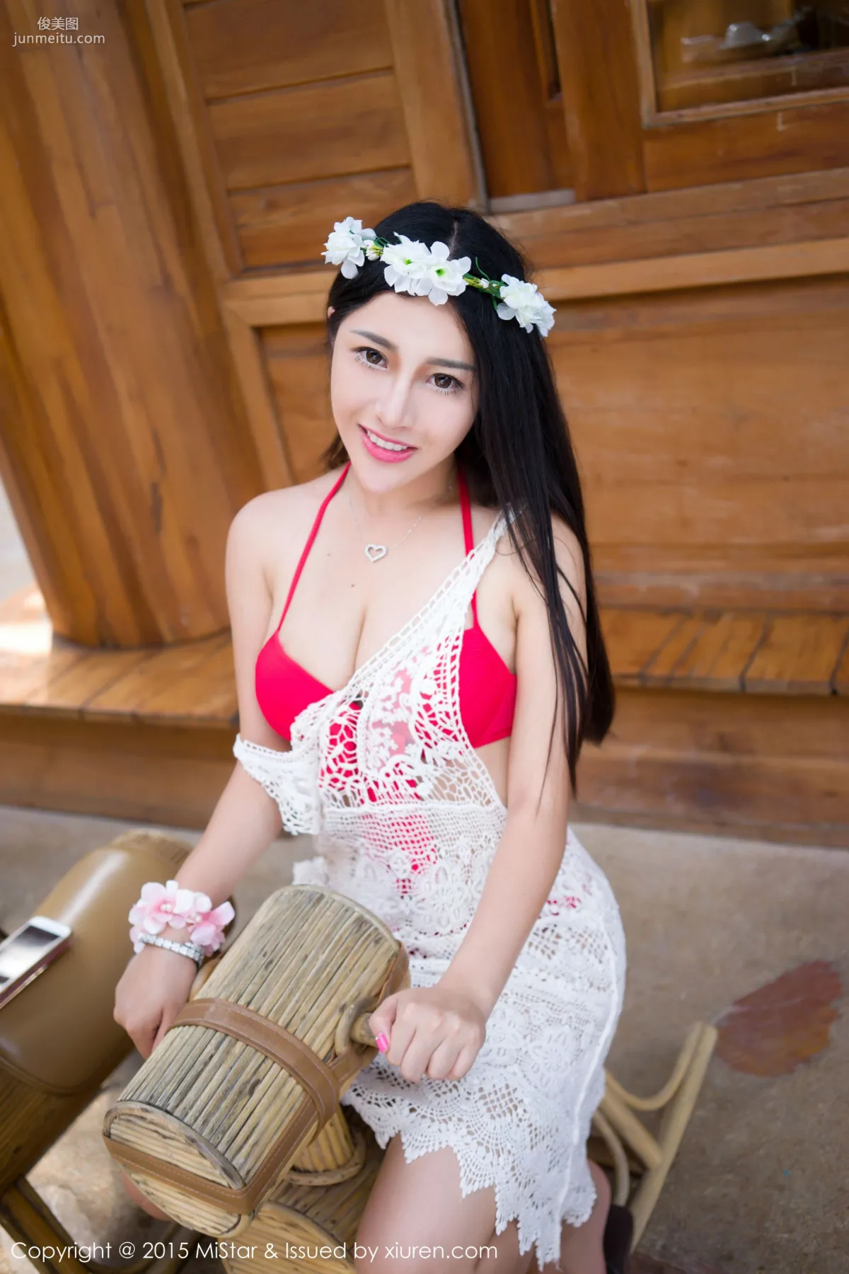 Chen Jiajia, Phuket Travel Shoot, Sailor Suit Swimsuit + Bikini [MiStar] Vol.038 Photo Set photo 44