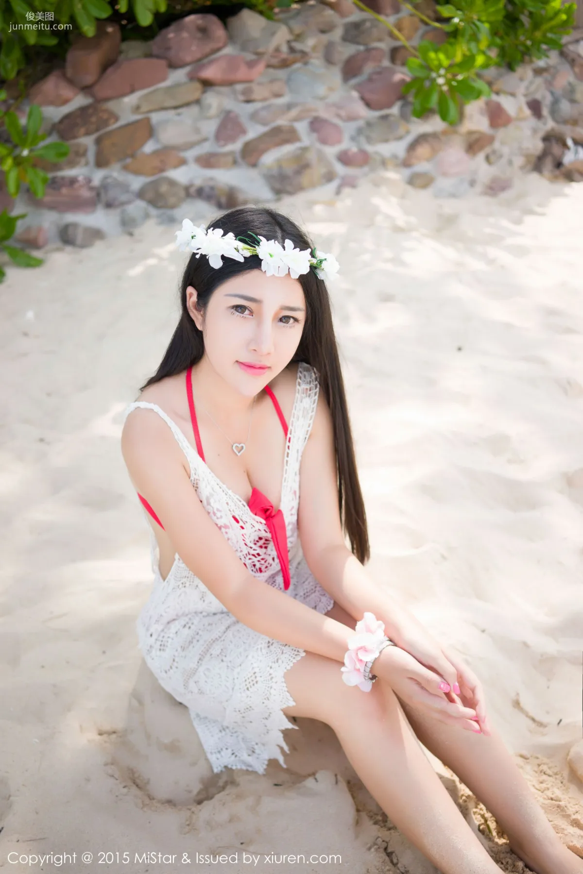 Chen Jiajia, Phuket Travel Shoot, Sailor Suit Swimsuit + Bikini [MiStar] Vol.038 Photo Set photo 50