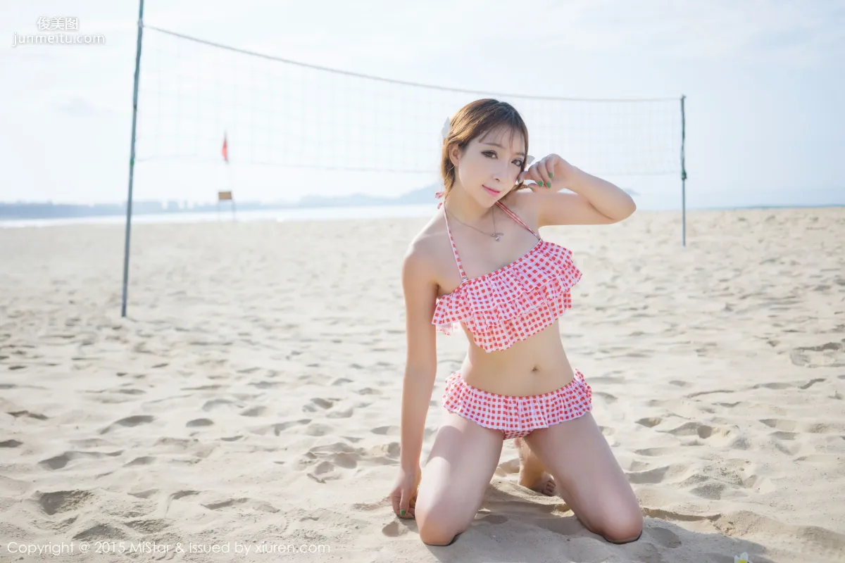 Huang Xinyuan, Lace Swimsuit + High Cut + Milk White Breasts [MiStar] Vol.023 Photo Set photo 52