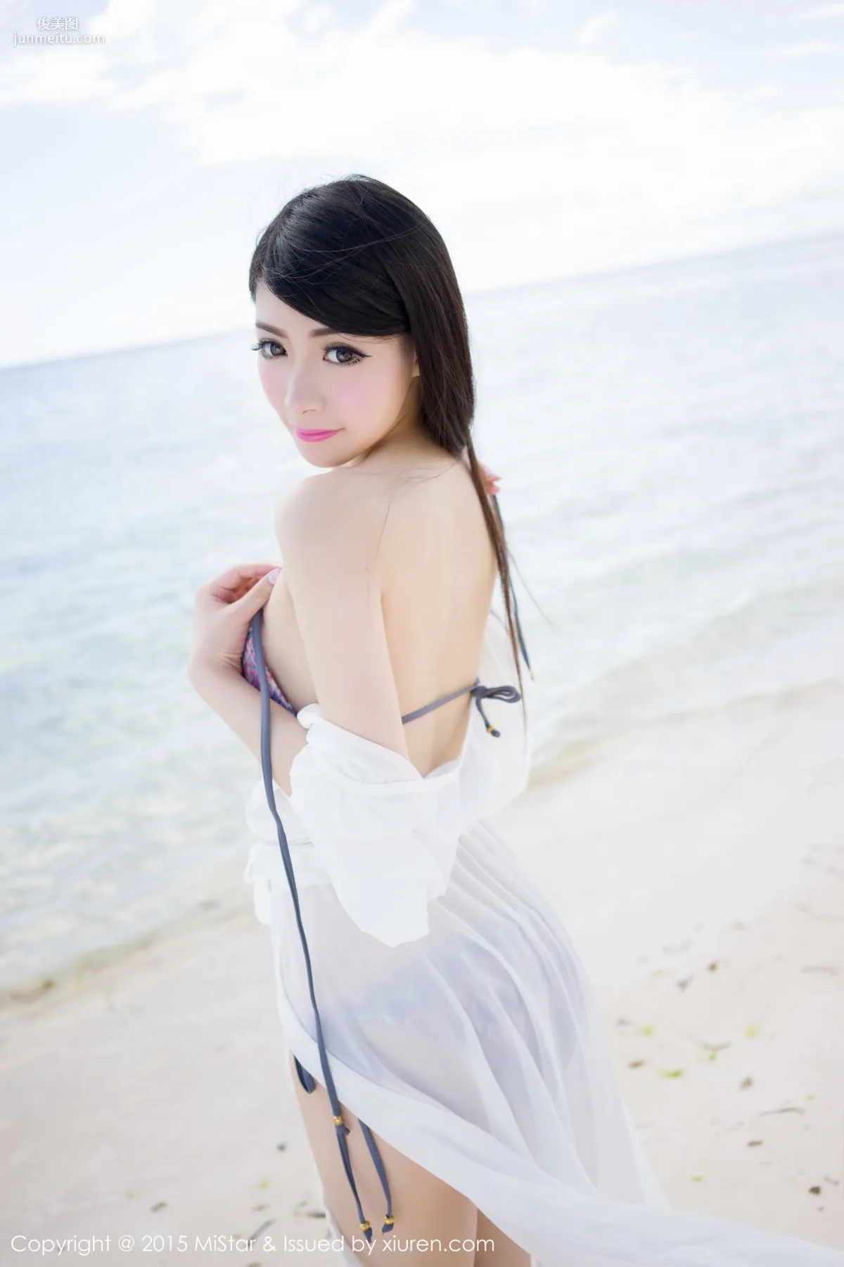 Mara酱《薄荷岛旅拍》2套比基尼 [魅妍社MiStar] Vol.052 写真集2