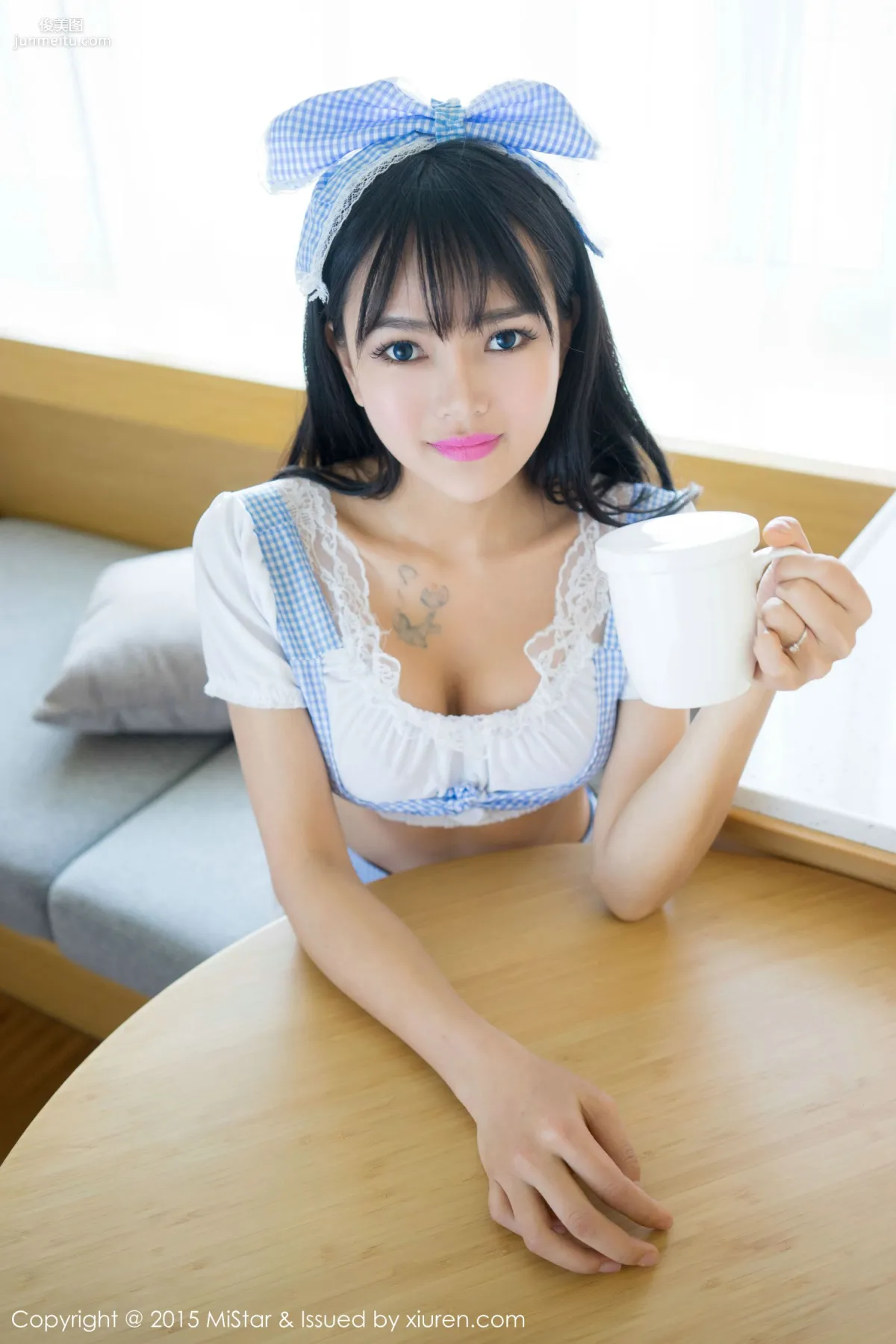 Cen Yuqiao Newcomer Young Model, 3 Outfits [MiStar] Vol.020 Photo Set photo 13