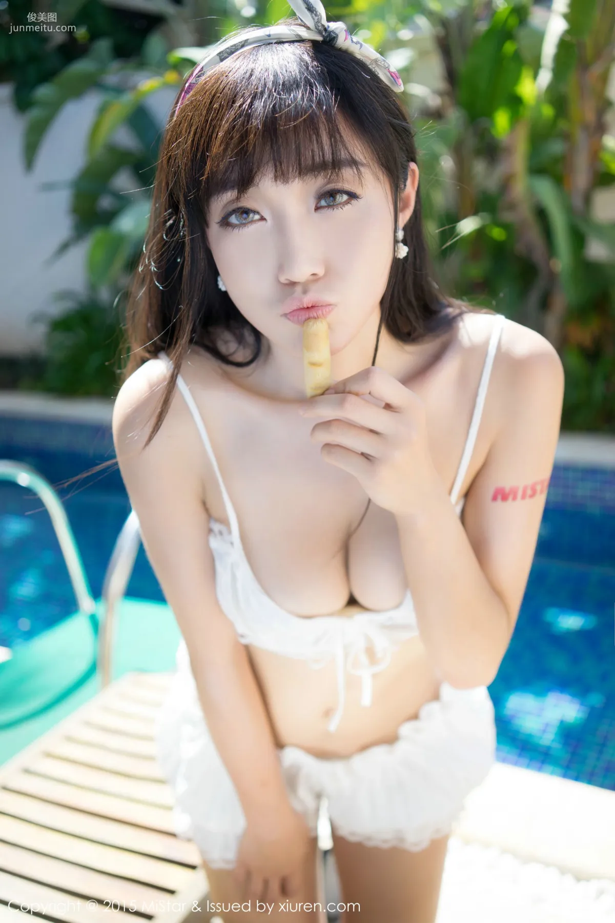 Ashely Lili "Sanya Travel Shoot" Sexy Maid + Beach Series [MiStar] Vol.018 Photo Set photo 26