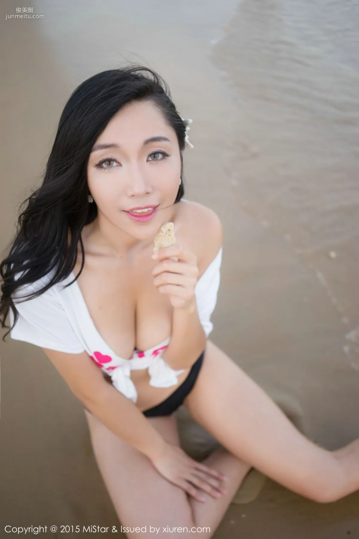 Ashely Lili "Sanya Travel Shoot" Sexy Maid + Beach Series [MiStar] Vol.018 Photo Set photo 42