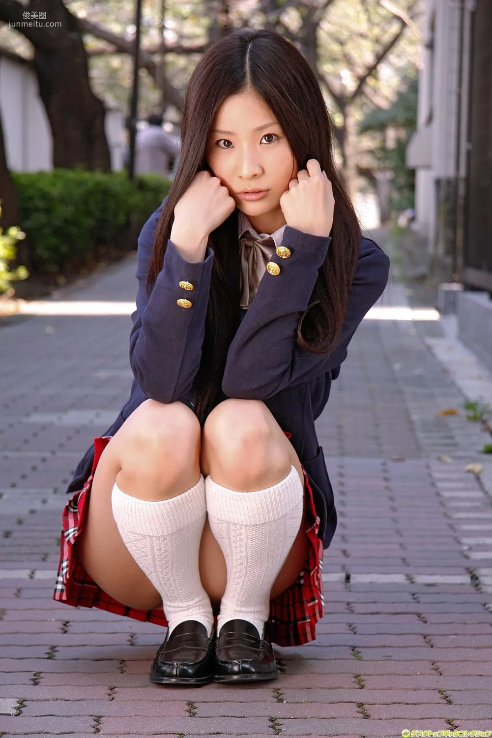 [DGC] NO.795 Natsumi Tomosaka, Uniform Beautiful Girl Paradise Photo Set photo 25