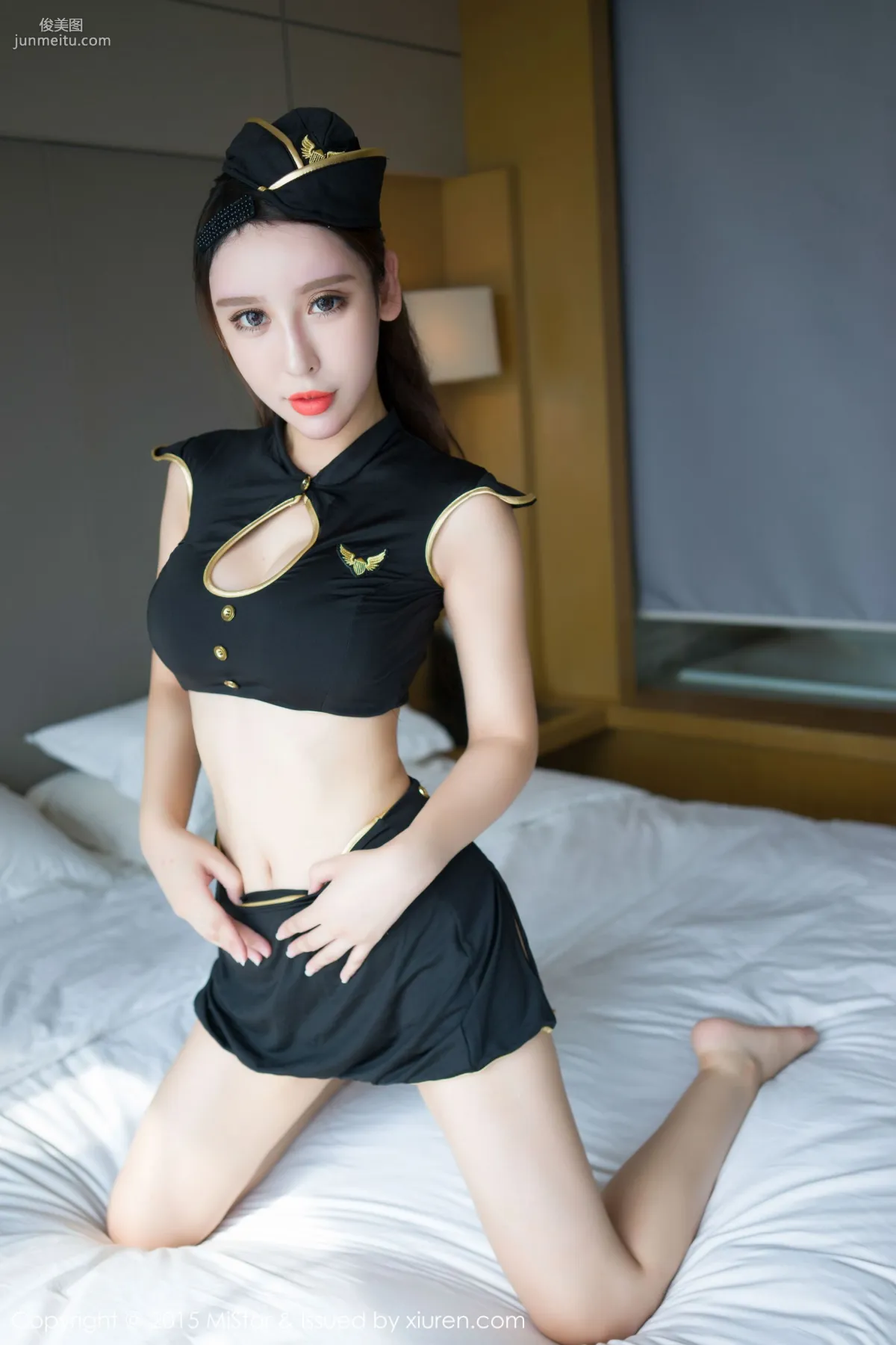 Yang Nuoyi Uniform + Sexy Lingerie [MiStar] Vol.053 Photo Set photo 4