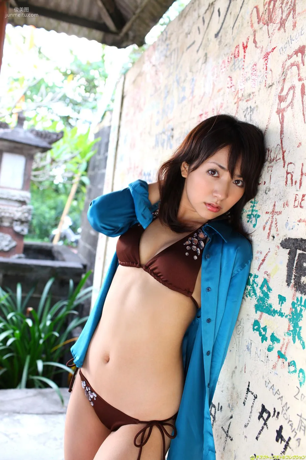 [DGC] NO.770 Atsumi Ishihara Atsumi Ishihara/Riko Kurita Gravure Idols Photo Set photo 6
