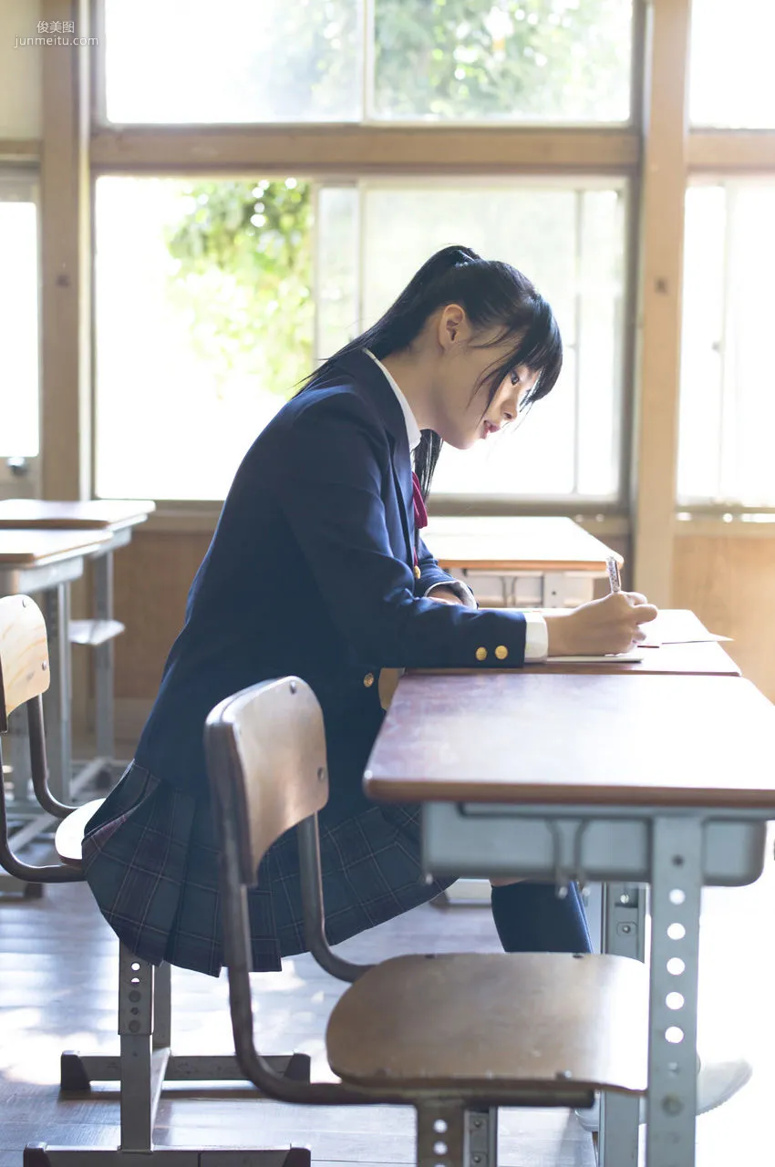 Mizuki Hoshina, Inside the Beautiful Girl's Uniform [WPB-net] No.151 Photo Set photo 119
