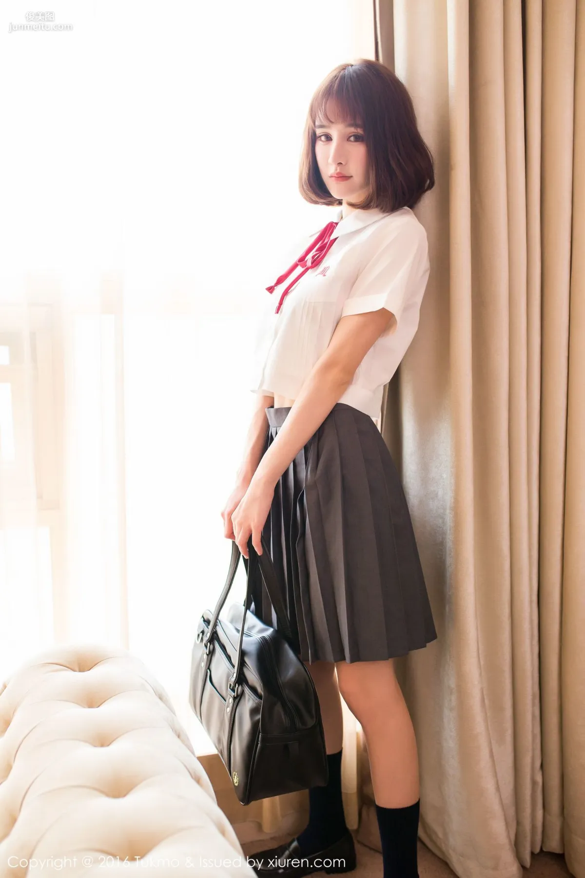Cheryl Qingshu, Student Uniform Series [Tukmo] Vol.093 Photo Set photo 40