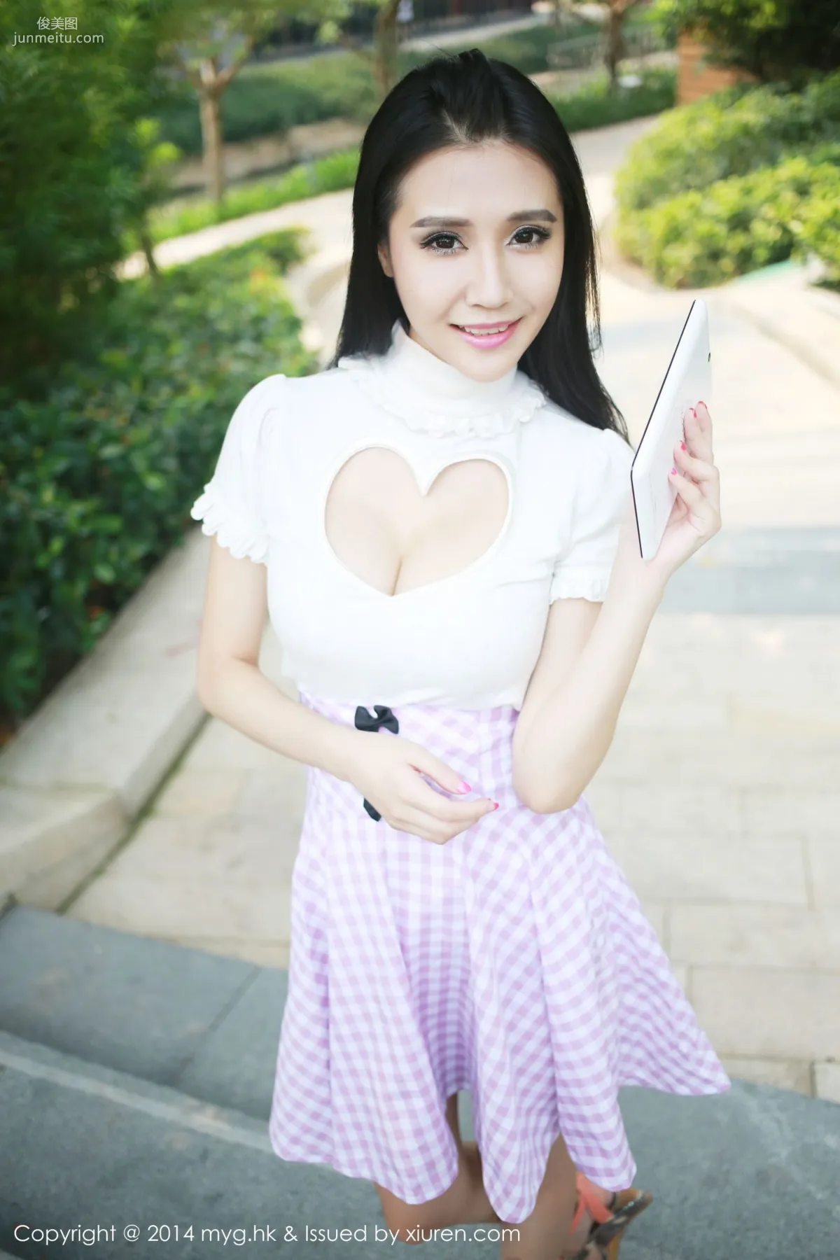 Miss Yu AYU 'Street Snap Super Short Skirt + Cute Lingerie' [MyGirl] Vol.018 Photo Set photo 9