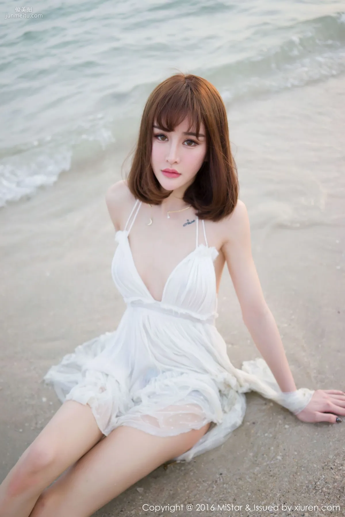Cheryl青樹《海灘濕身+比基尼》 [魅妍社MiStar] Vol.110 寫真集 25