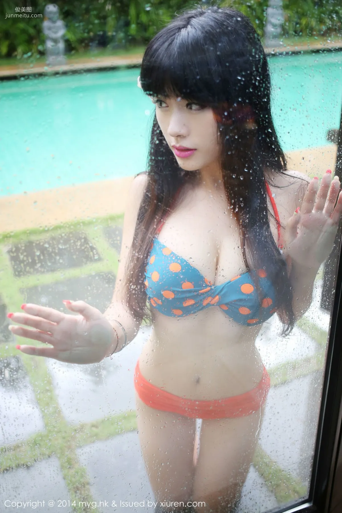 Liu Xueni Verna, Sanya Travel Shoot, Bikini + See-Through Lingerie [MyGirl] Vol.045 Photo Set photo 21