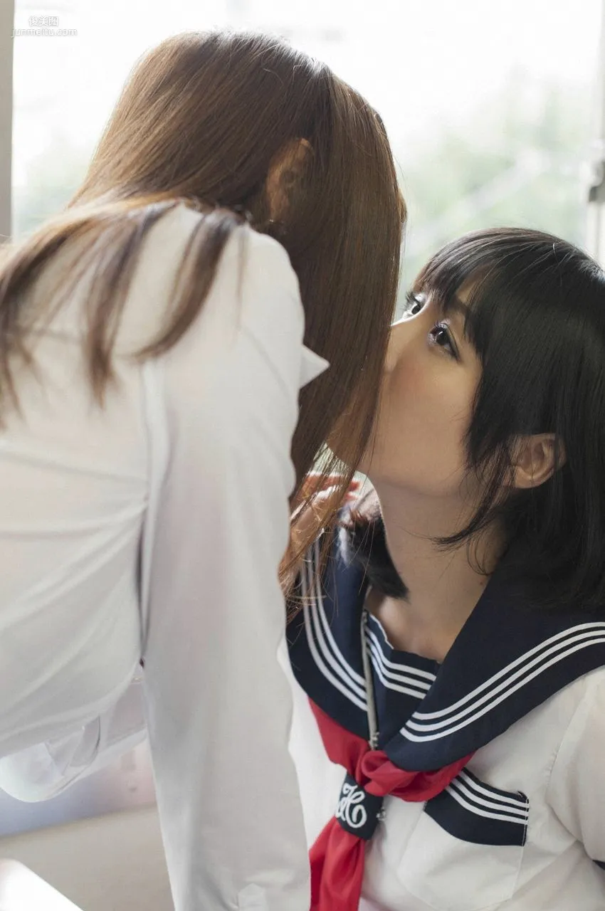 Anna Konno & Mai Sasaki, Teacher and Student Love [WPB-net] EX103 Photo Set photo 4
